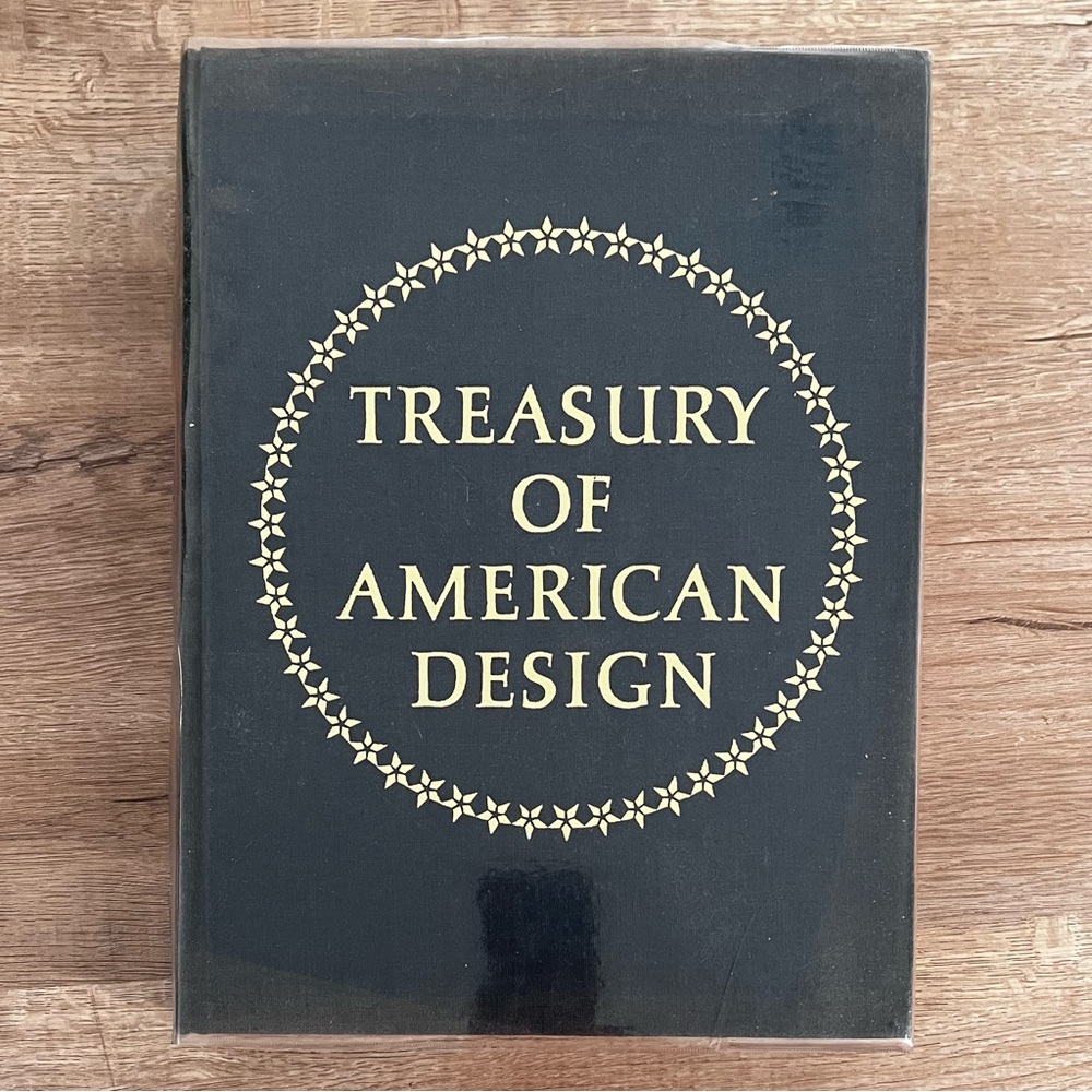 1950 Vintage Book “TREASURY OF AMERICAN DESIGN”‎ VOLUME 1 By CHARLES P. HORNUNG
